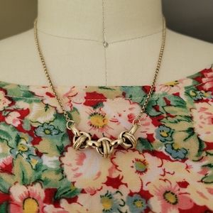 Banana Republic knot necklace